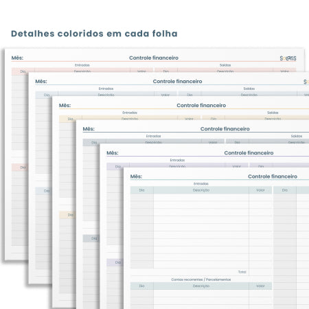Bloco Controle Financeiro