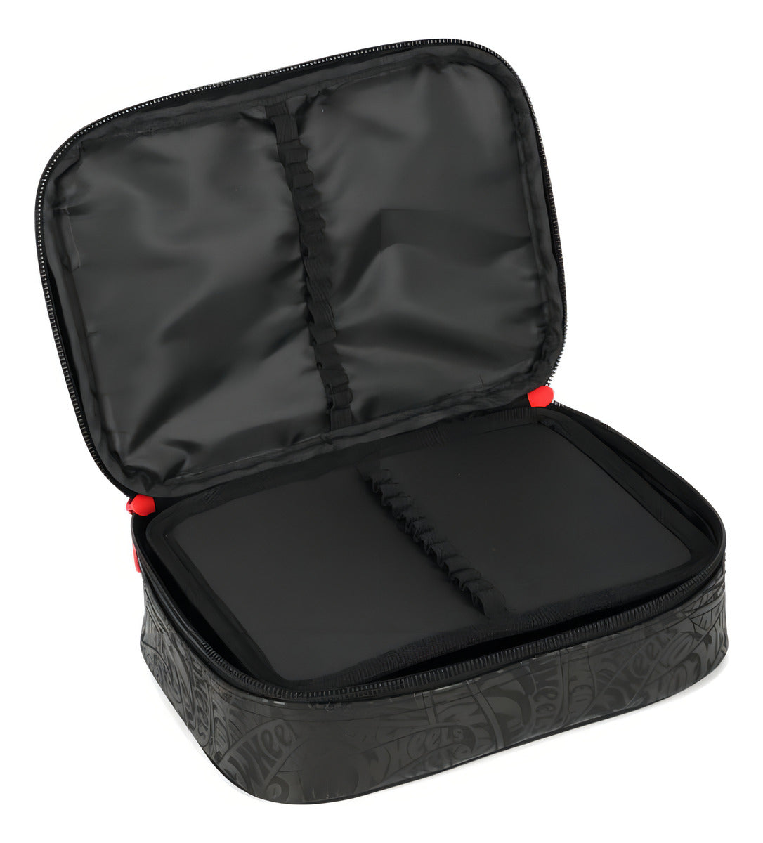 Estojo Box Escolar 100 Pens Hotwheels Infantil - Luxcel Cor Vermelho Hot Wheels