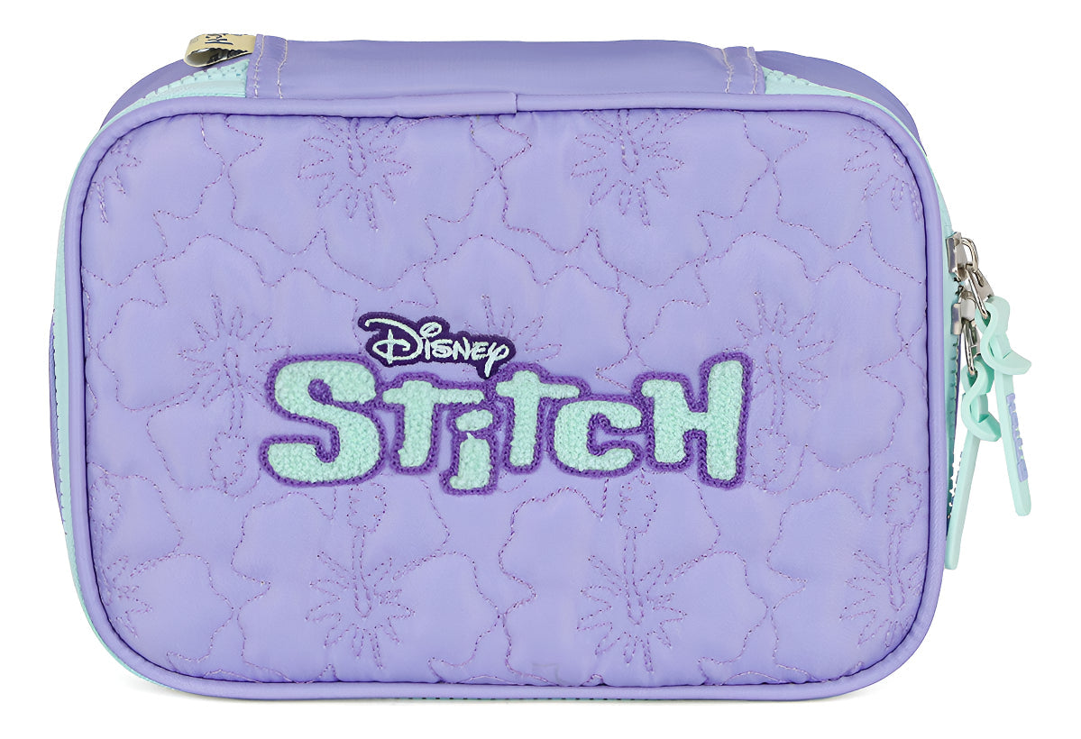 Estojo Escolar Box Stitch Disney 50074 - Luxcel Roxo Disney Stitch Roxo