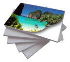 Papel Fotográfico Adesivo A4 Glossy 130g 300 Fls Masterprint Cor Branco