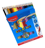 Lápis De Cor C/ 24 Lapis Triangular Color'Peps Star