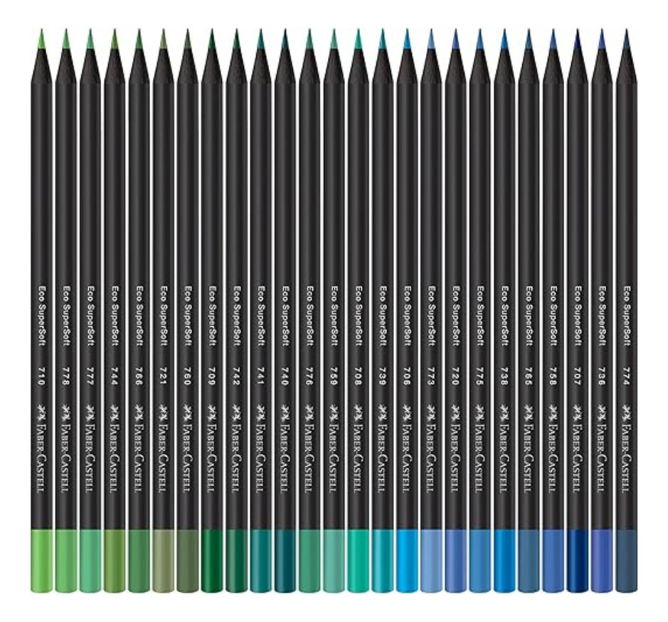 Lápis De Cor 100 Cores Supersoft Cores Vivas Faber Castell