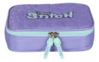 Estojo Escolar Box Stitch Disney 50074 - Luxcel Roxo Disney Stitch Roxo