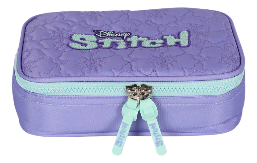 Estojo Escolar Box Stitch Disney 50074 - Luxcel Roxo Disney Stitch Roxo