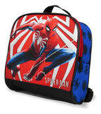 Mochila Escolar Rodinhas SM Homem Aranha Azul 20L Meninos