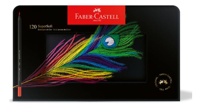 Lápis De Cor 120 Cores Supersoft Faber Castell