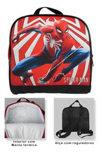 Mochila Escolar Rodinhas SM Homem Aranha Azul 20L Meninos