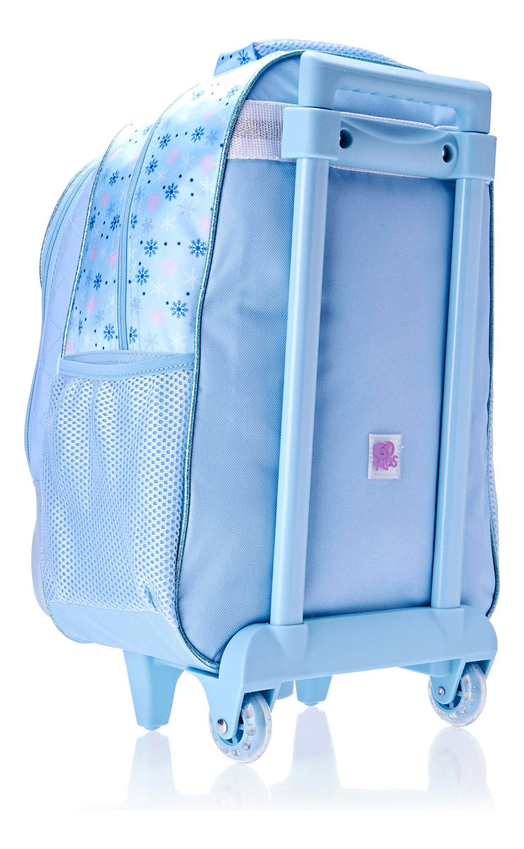 Kit Mochila Infantil Go Kids Ice Queen 3 Peças Isibras