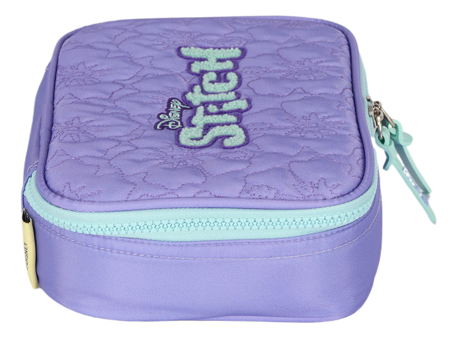 Estojo Escolar Box Stitch Disney 50074 - Luxcel Roxo Disney Stitch Roxo